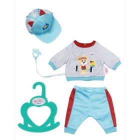 BABY Born Hainute Sport Bluza cu ursulet Pantaloni si Sapca pentru papusi 36cm